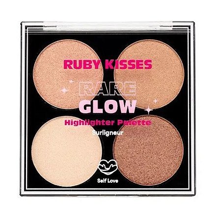 RK Kiss NY - Paleta de Iluminadores Rare Glow