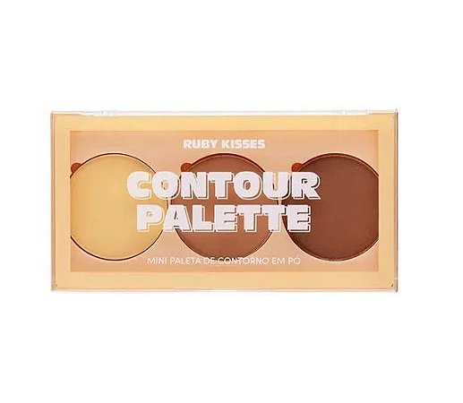 RK Kiss NY -  Paleta de contorno LIGHT MEDIUM
