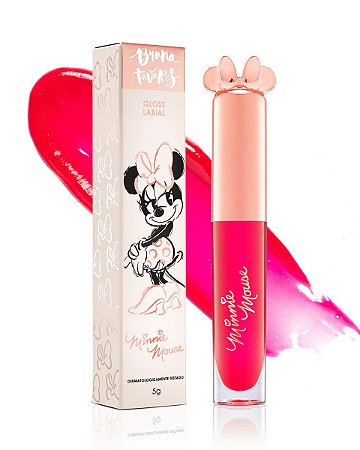 Bruna Tavares - Coleção Minnie Mouse Gloss MICKEY LOVES ME