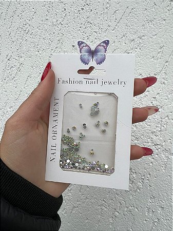 Nail - Pedraria Fruta Cor