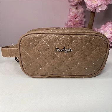 Rubys - Necessaire 006XG Marrom Amarelado