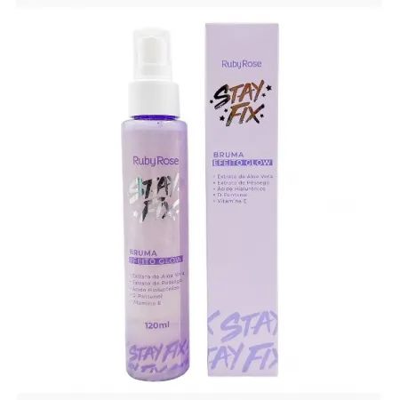 Ruby Rose - Bruma Facial Efeito Glow Stay Fix 120ml