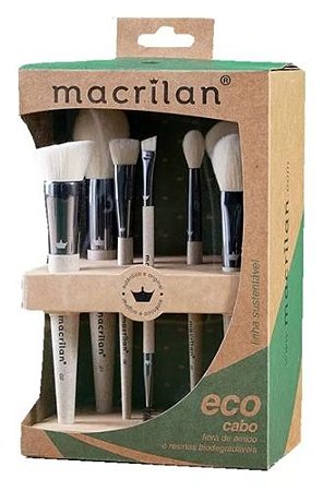 Macrilan - Kit Eco com 7 pincéis profissionais SK100