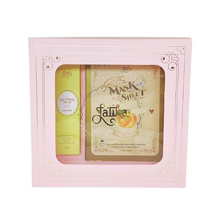 Latika - Box Sun Cream + Mask Sheet Coconut Candy