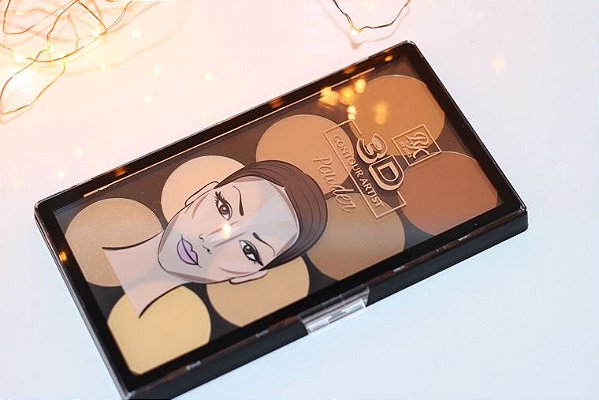 RK Ruby Kisses - Paleta de contorno Light Medium