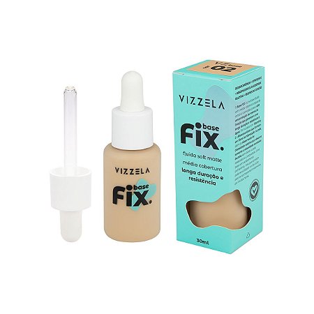 Vizzela - Base Liquida Fix Cor 02