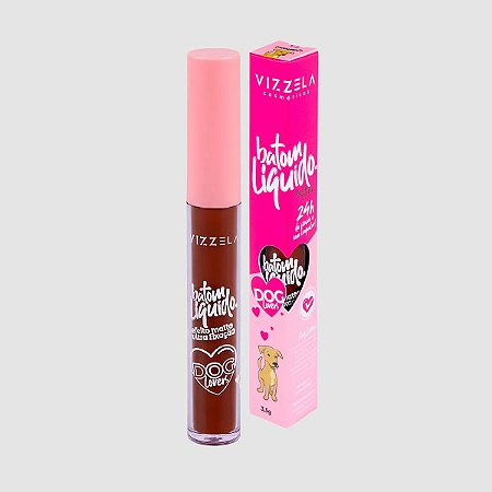 Vizzela - Batom Liq Cor 20 Caramelo