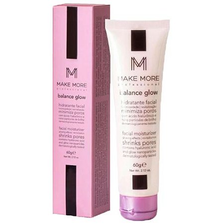 Make More - Hidratante Facial Balance Glow Rose 60g