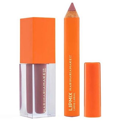 Mari Maria - KIt Labial Batom + Lápis Rose Nude