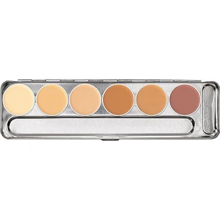 kryolan - Dermacolor Paleta De Corretivo Cremoso Com 6 Cores BP2