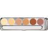 kryolan - Dermacolor Paleta De Corretivo Cremoso Com 6 Cores BP3