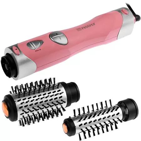 Prosper - Escova Oval Rotativa 220v Rosa 750-900w P1125