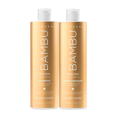 Jacques Janine - Kit Hair Care Bambu Sh+Cond 450ml
