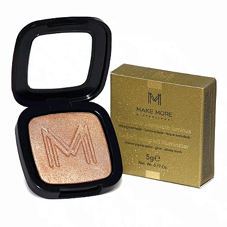 Make More - Iluminador Compacto Luminus Bronzer
