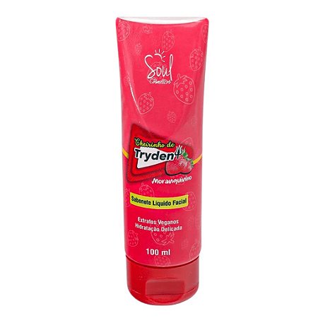 Soul - Sabonete Liquido Facial Trydent Morango