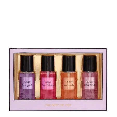 Victoria's Secret - Kit Mini Body Splash Love Spell + Pure Seduction + Bare vanilla + Velvet Petals