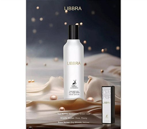 Alhambra - Perfume Corpo e Cabelo LIBBRA inspiração Libre 150ml