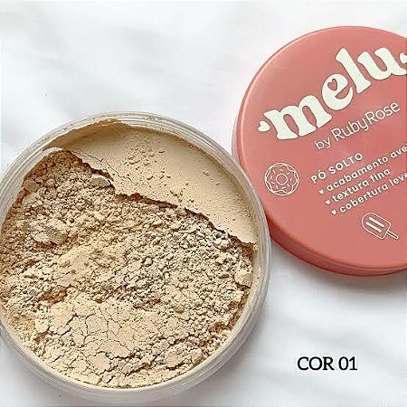 Ruby Rose - Pó solto Melu RR-852 Cor 01