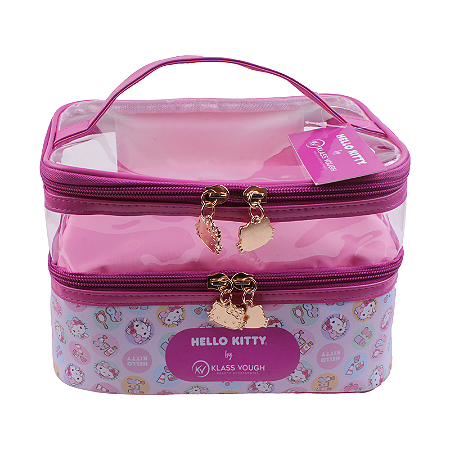 Klass Vough - Necessaire Rosa Hello Kitty KCHK01R