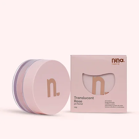Nina Make Up - Pó Facial Translucent Rose