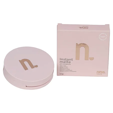 Nina Make Up - Pó Compacto Instant Matte 02