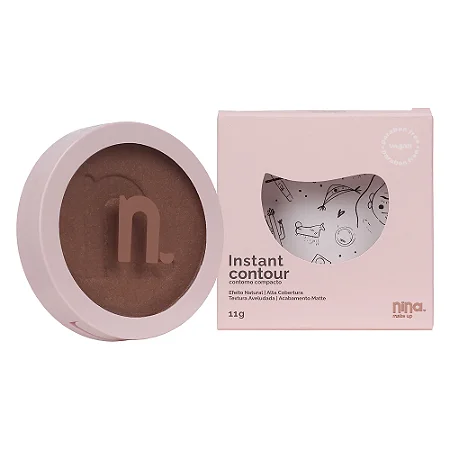 Nina Make Up - Contorno Compacto Instante Cintilante Sun