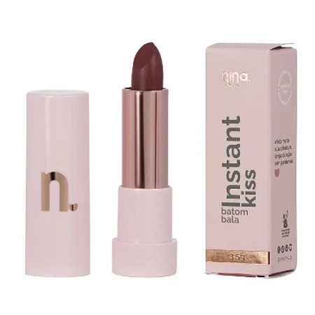 Nina Make Up - Batom Bala Matte Mood