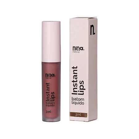 Nina Make Up - Batom Líquido Instant Bride