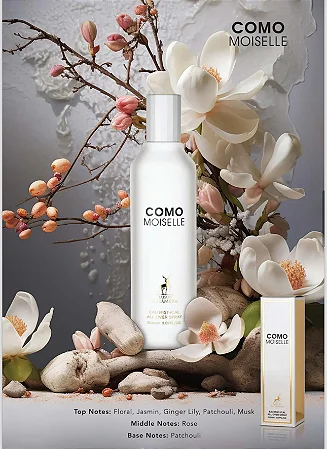Alhambra - Perfume Corpo e Cabelo COMO MOISELLE inspiração coco mademoiselle chanel  150ml