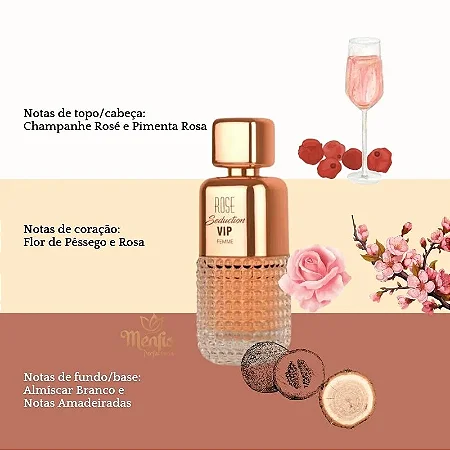 Decant - Perfume Feminino Rose Seduction Vip 5ml