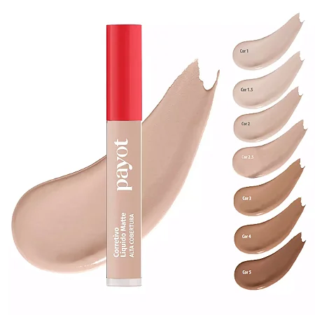 Payot - Corretivo Líquido Matte Alta Cobertura 4g - Cor 1.5