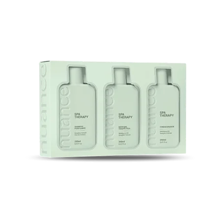 Nuance - Box Spa Therapy Hair Care 250ml - Kit 3 peças