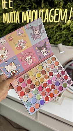 Infantil - Paleta de Sombras Hello Kitty 54 cores