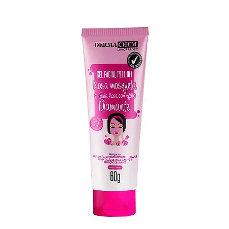 Dermachem - Mascara Argila Rosa Mosqueta 60G