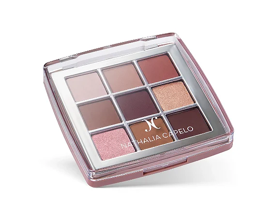 Nath Capelo - Paleta de Sombras Nude Glam