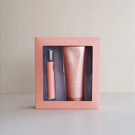 Ciclo - Estojo La Vida Deo Colônia 30ml + Loção Hidratante 240ml