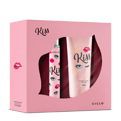 Ciclo - Estojo Kiss Deo Colônia 30ml + Loção Hidratante 240ml