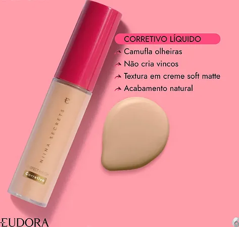 Niina Secrets - Corretivo Líquido Perfect Match COR 10 10ML