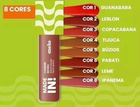 Ruby Rose - Batom Made In Charme do Rio Leme