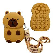 Bolsa de Silicone Capivara Pop It