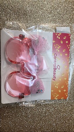 Central Beauty - Kit Lookinho com 2 Lacinhos e Óculos Gatinha