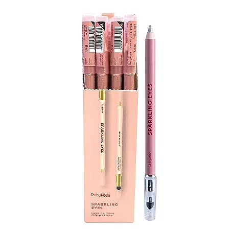 Ruby Rose - Lápis de Olhos Silver Rain Sparkling Yes HB E2401-2