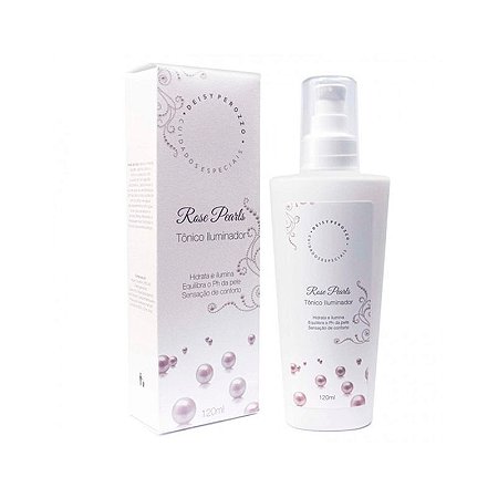 Deisy Perozzo - Tônico Hidratante Iluminador Rose Pearls