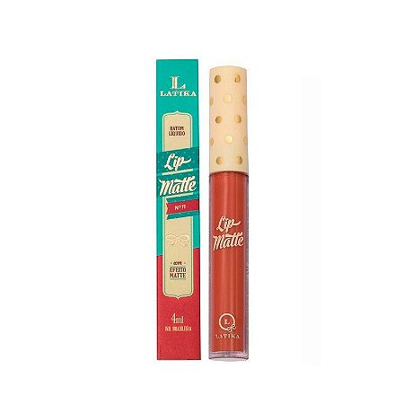 Latika - Batom Líquido Lip Matte Nº11 Coral