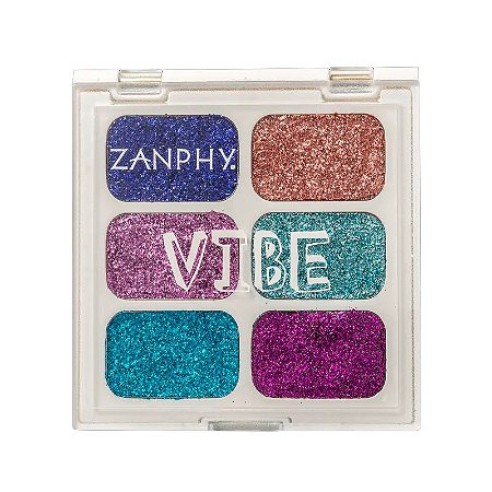 Zanphy Paleta de Glitter - Vibe 02
