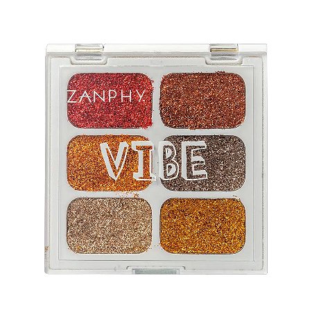 Zanphy Paleta de Glitter - Vibe 03