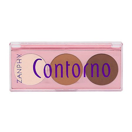 Zanphy Paleta de Contorno - 3 Cores