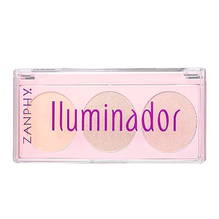 Zanphy Paleta de Iluminador - 3 cores