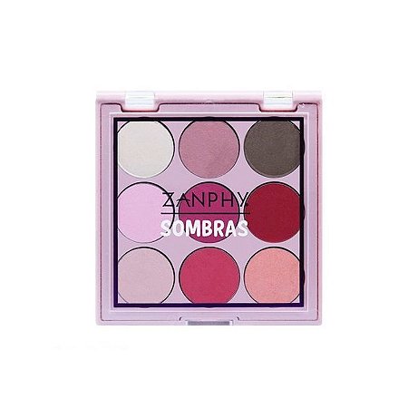 Zanphy Paleta de Sombras 9 Cores - N01