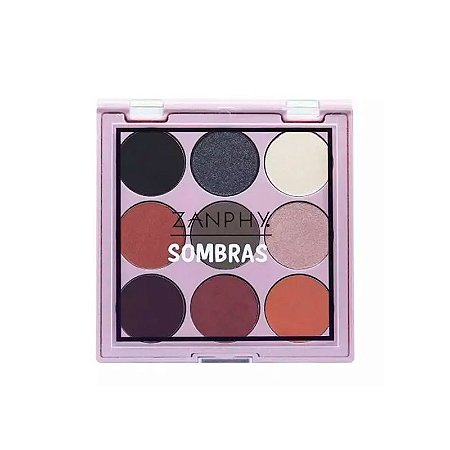 Zanphy Paleta de Sombras 9 Cores - N03